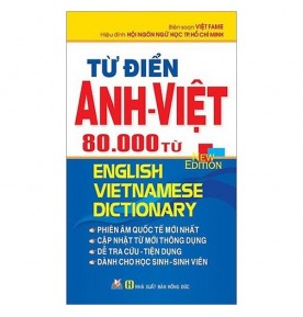 TỪ ĐIỂN ANH - VIỆT 80.000 TỪ