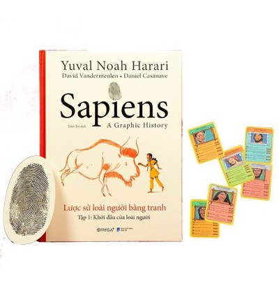 SAPIENS LƯỢC SỬ LOÀI NGƯỜI BẰNG TRANH - TẬP 1: KHỞI ĐẦU CỦA LOÀI NGƯỜI